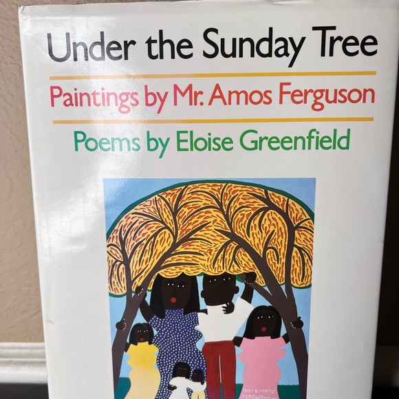 Vintage 1988 1st Edition 'Under the Sunday Tree' Poetry Book, Paintings by Mr. A - Picture 2 of 10
